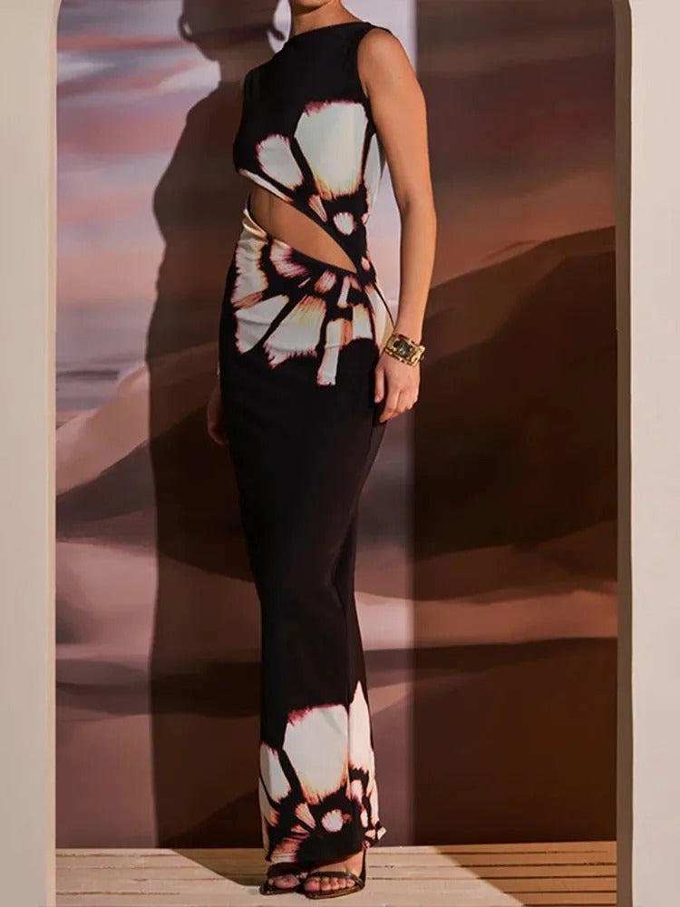 Arianna - Sexet Club Maxi Kjole til Kvinder