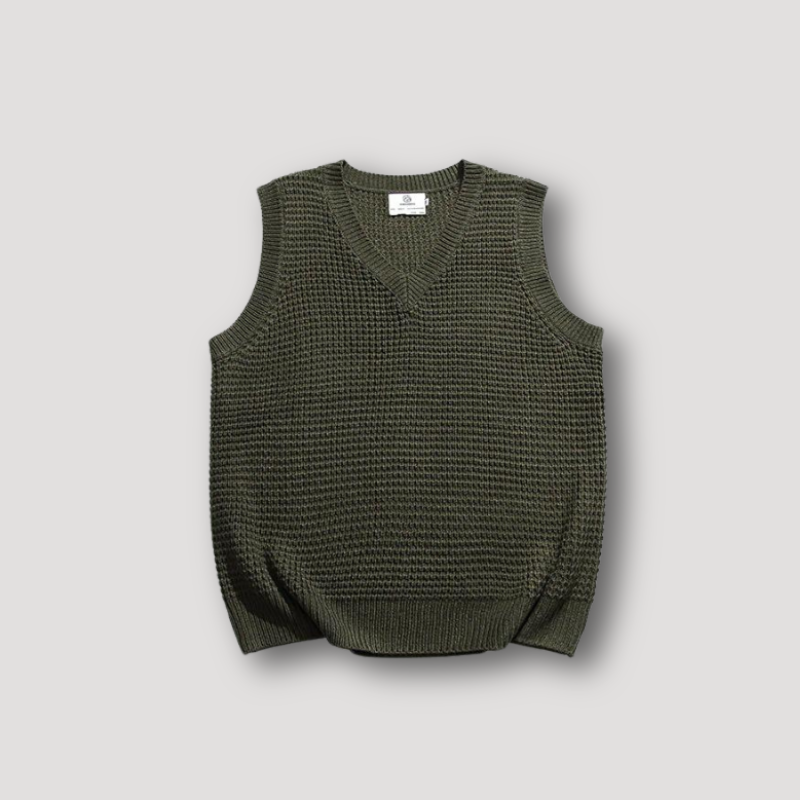EnricoZanetti Ribbed Cardigan til mænd