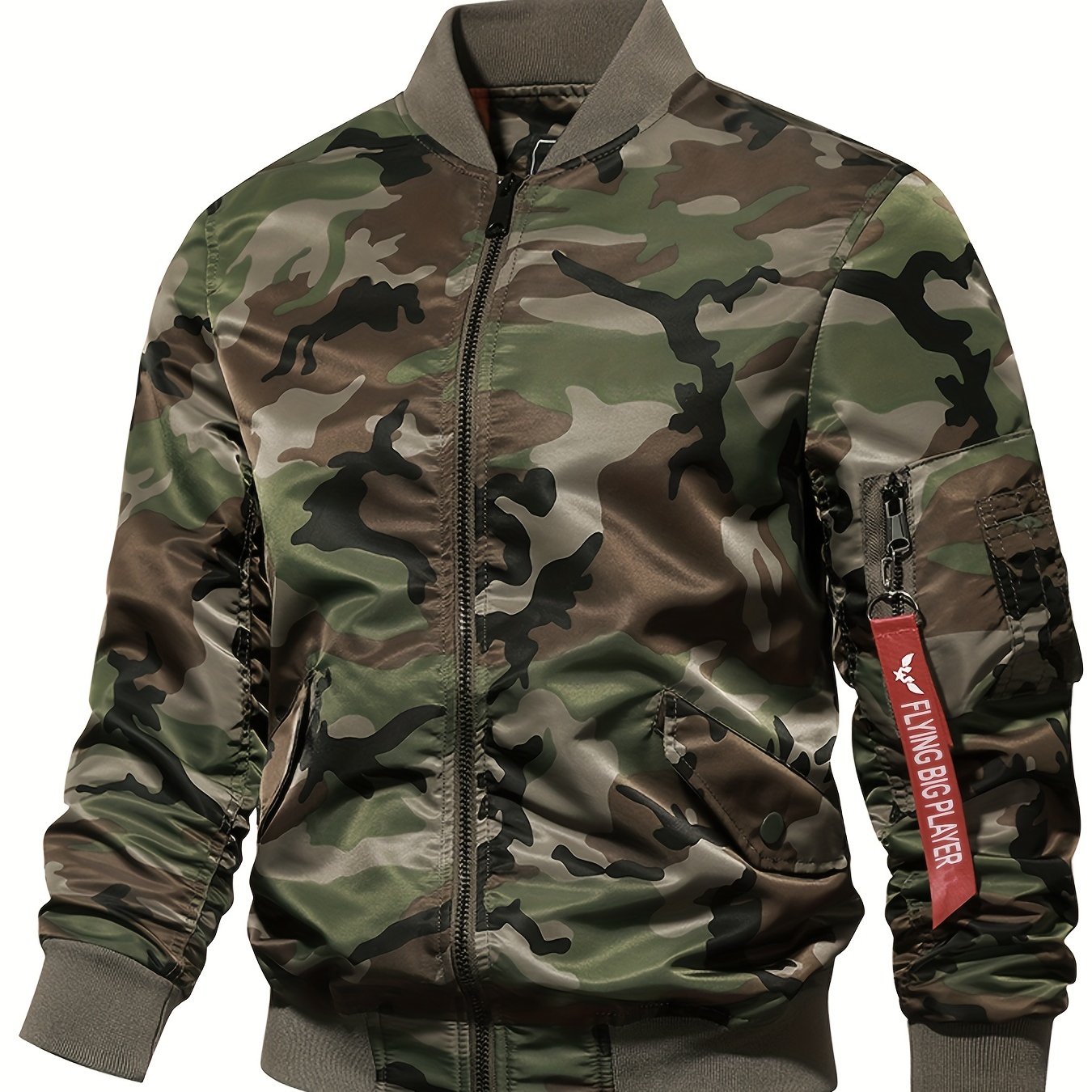 Orsari – Camouflage Bomberjakke til Mænd