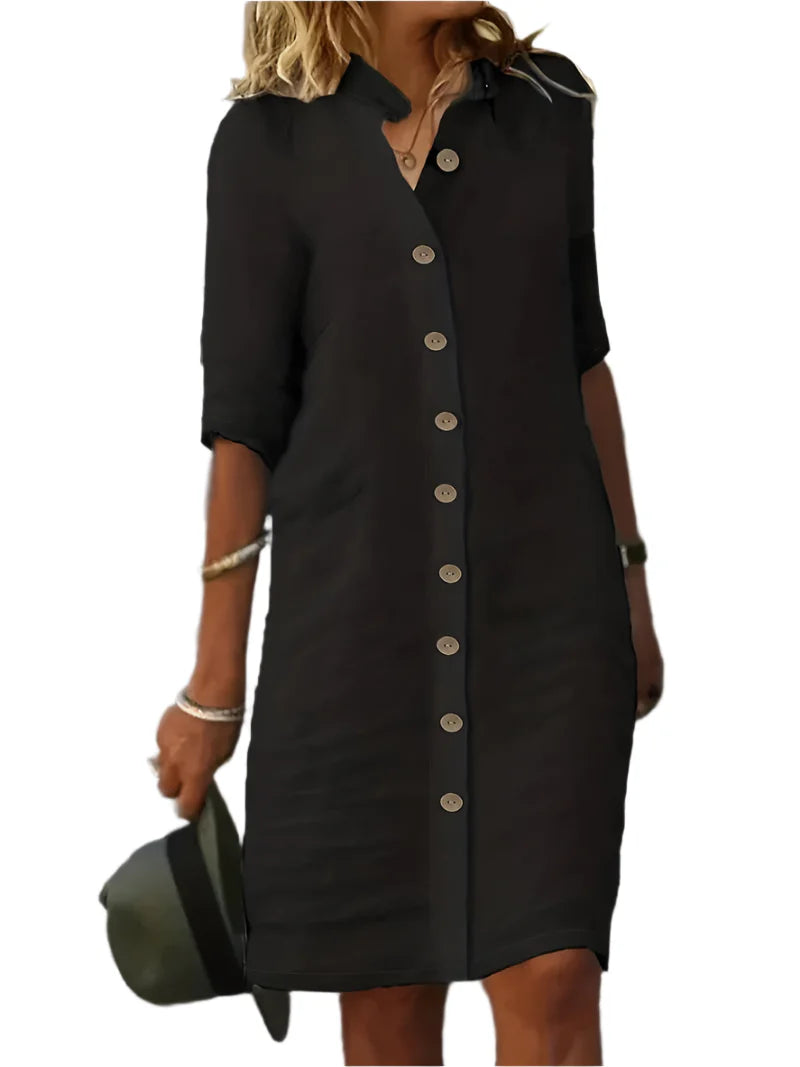 Giulia – Casual Kvinders Midi Kjole