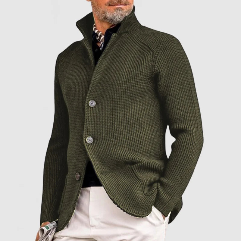 Lorenzo – Vintage Strikket Herrecardigan