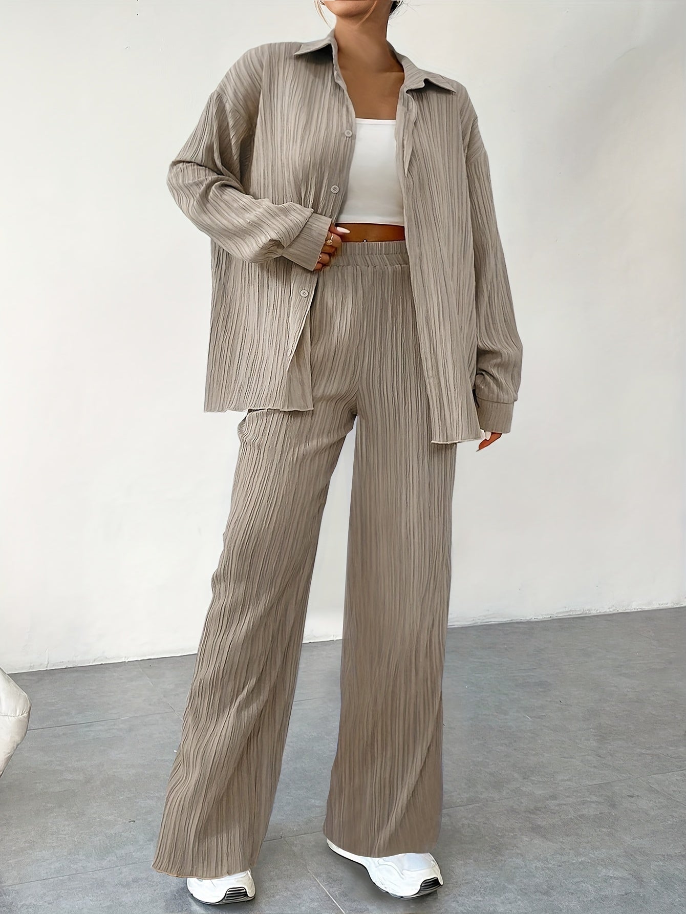 Isabella – Stribet Lounge Sæt til Kvinder