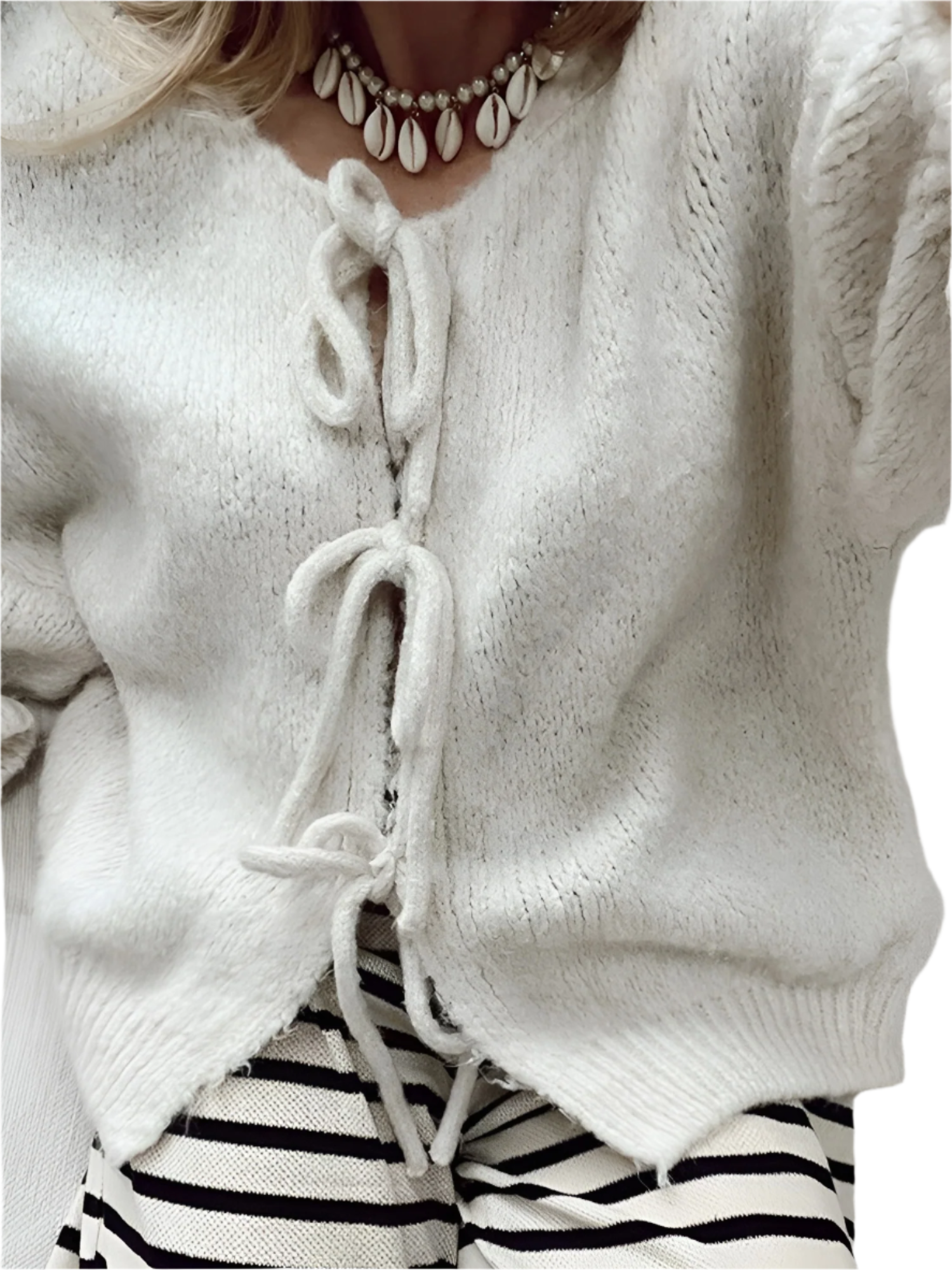 Sofia – Blød og Strækbar Dame Elegant Striktrøje