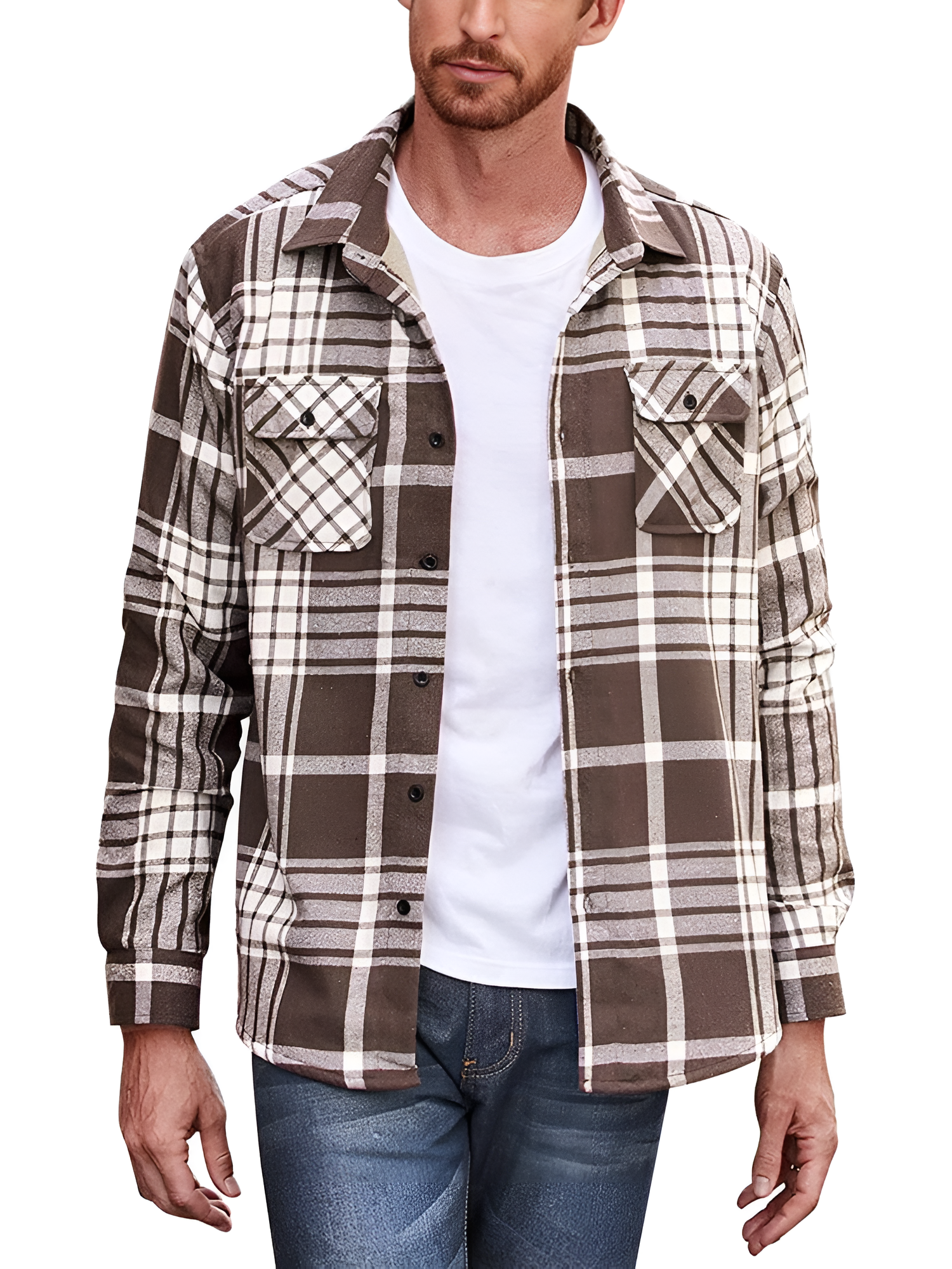 Lorenzo – Foret Herre Skovmandsskjorte i Flannel