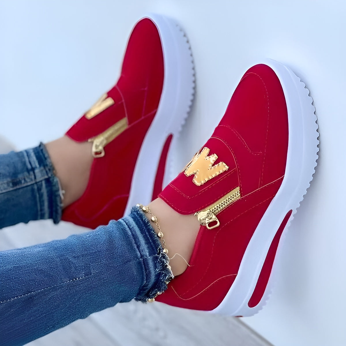 Sofia – Stilfulde Sneakers til Kvinder med Skyagtig Komfort
