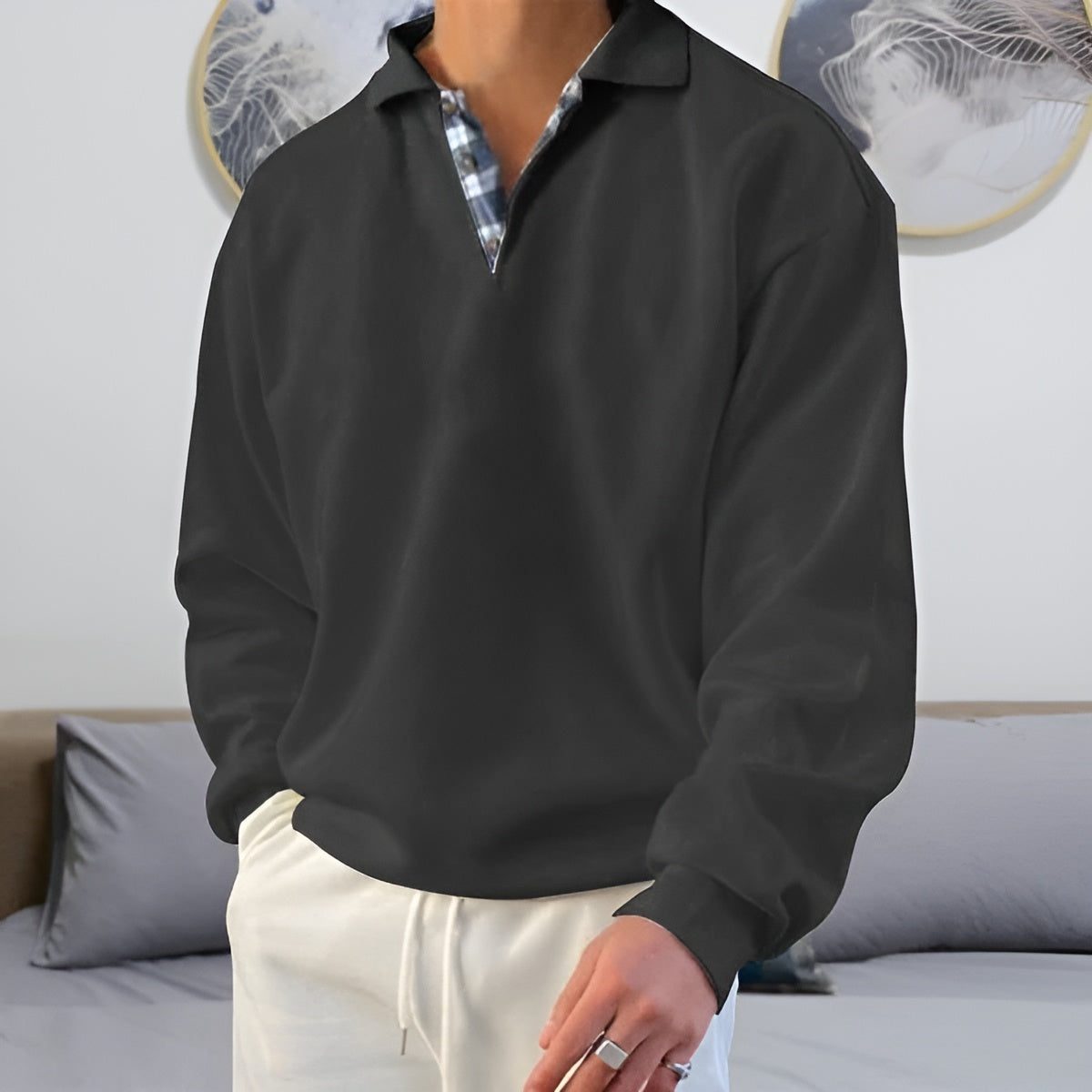 Matteo – Herre Casual Skjorte med Ocean Breeze Look