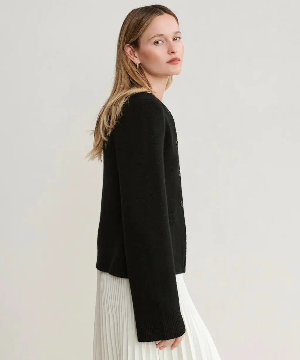 CozyGrace | Cardigan Chic Trøje Luxia