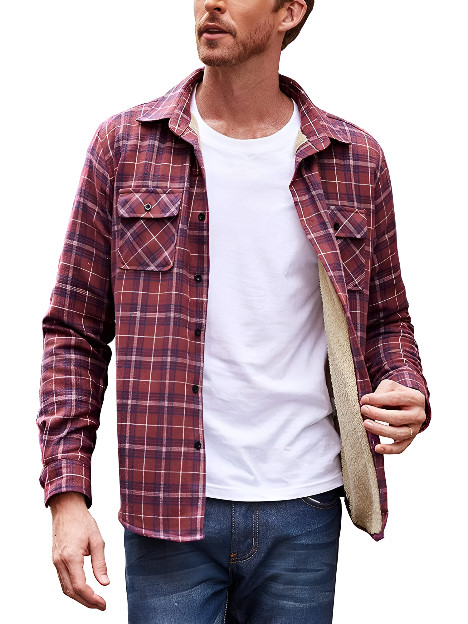 Lorenzo – Foret Herre Skovmandsskjorte i Flannel