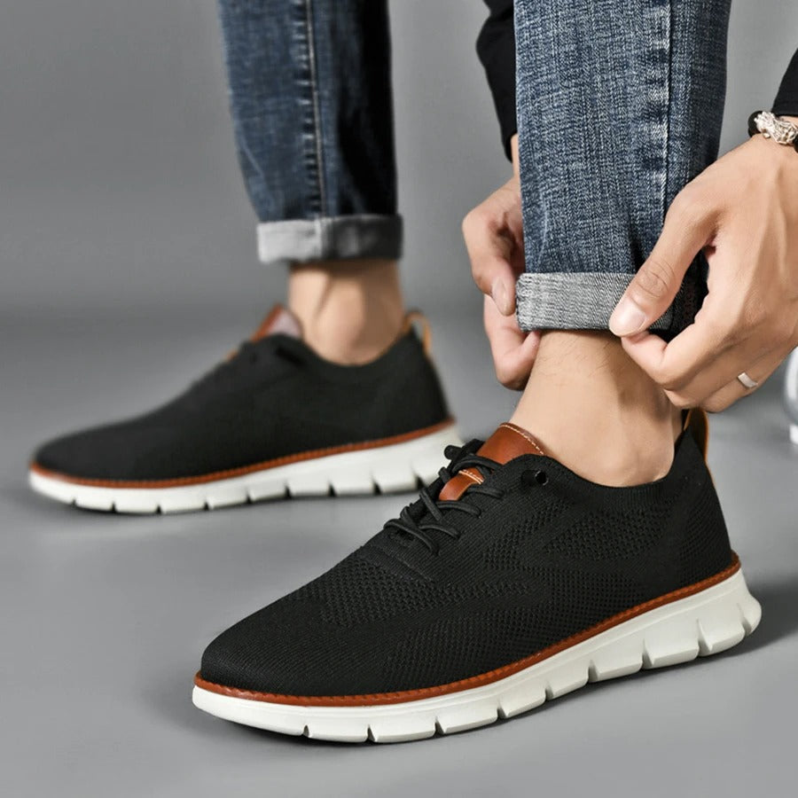 Lorenzo – Letvægtssneakers til Mænd med Åndbart Design