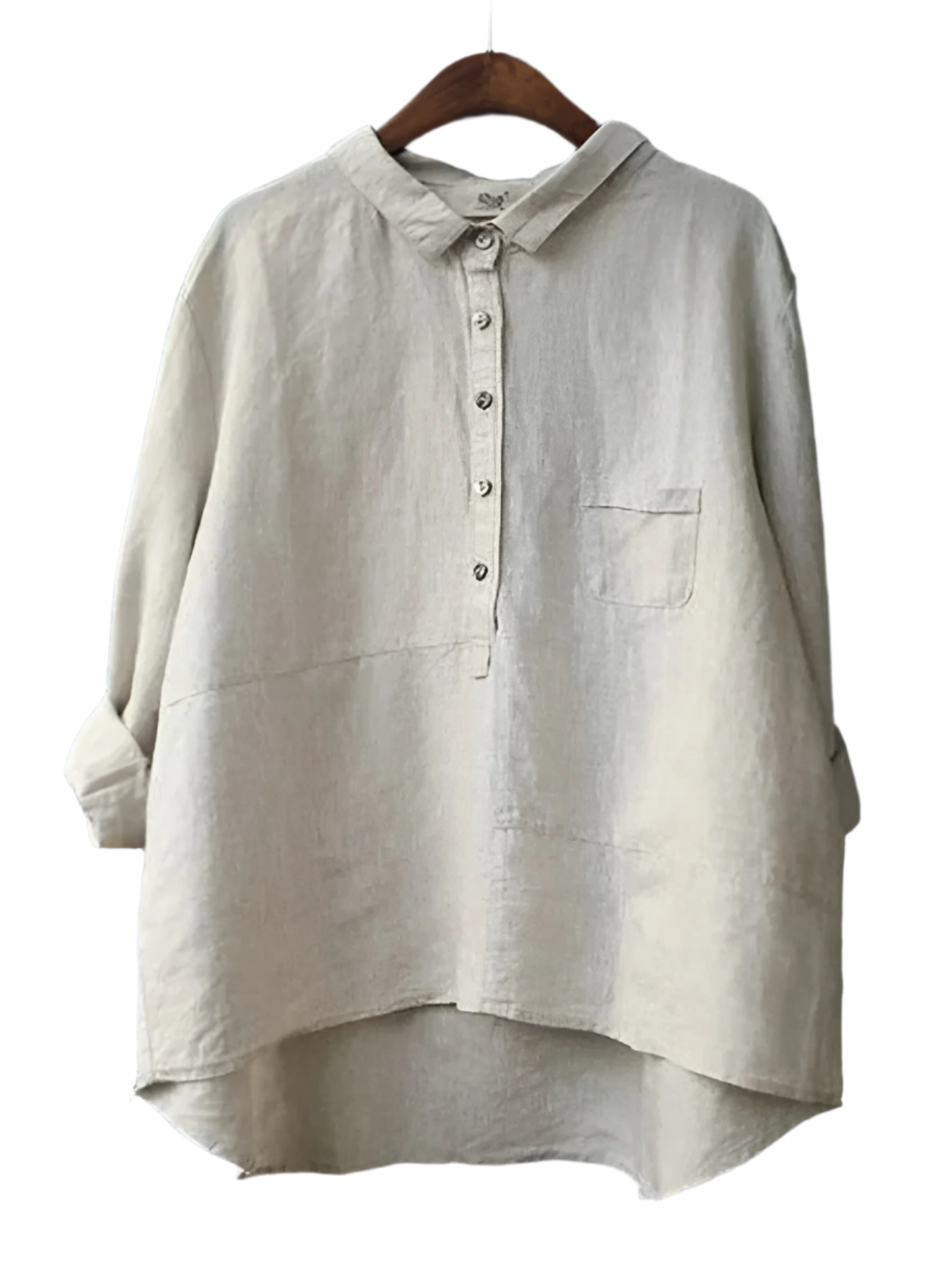 Clara – Komfortabel Langærmet Damebluse