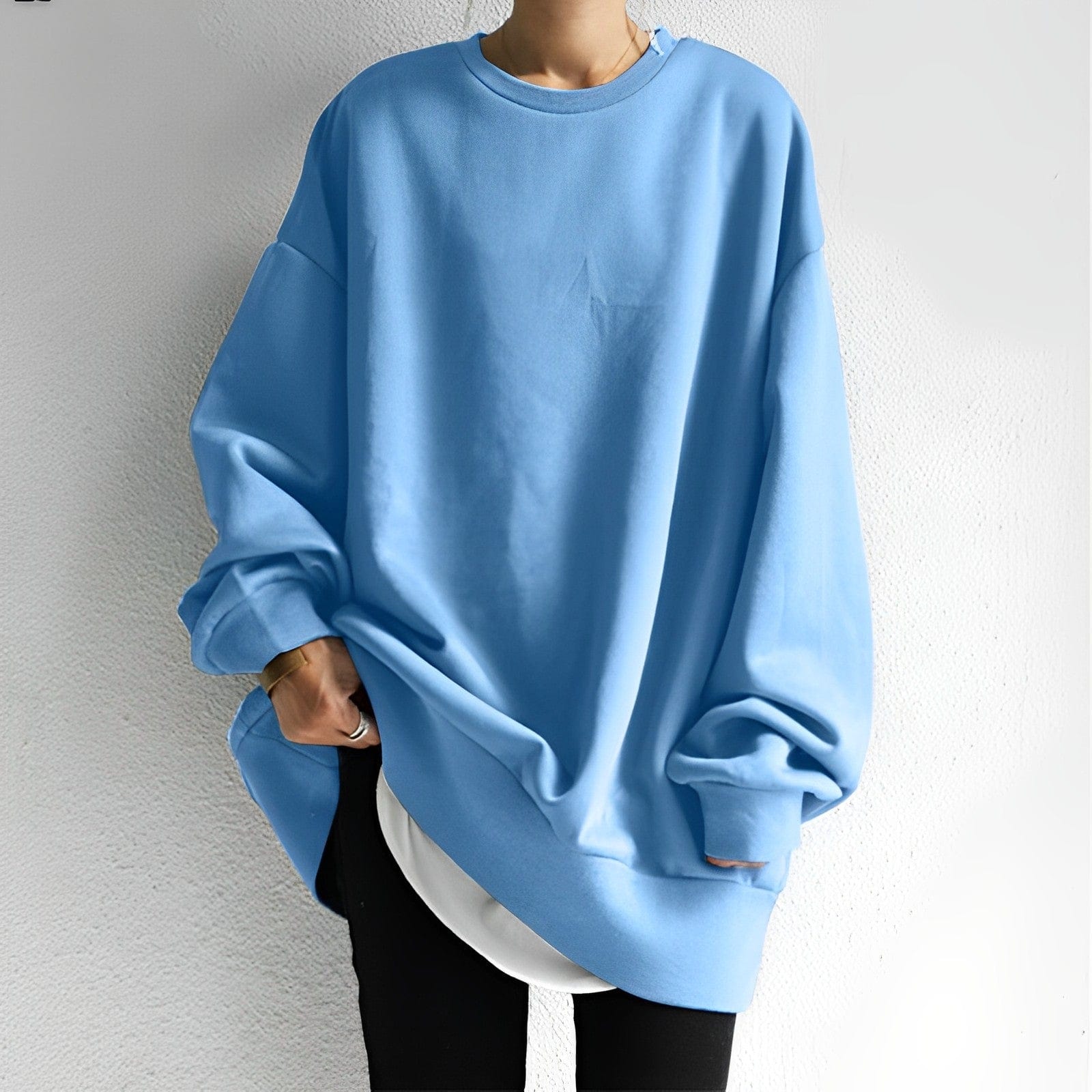 CarlaStile Pullover Oversized til kvinder