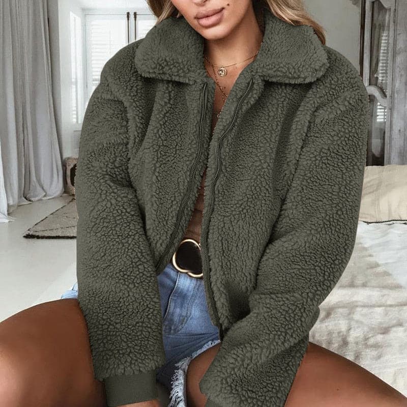 Ambear | Fluffy fleecejakke