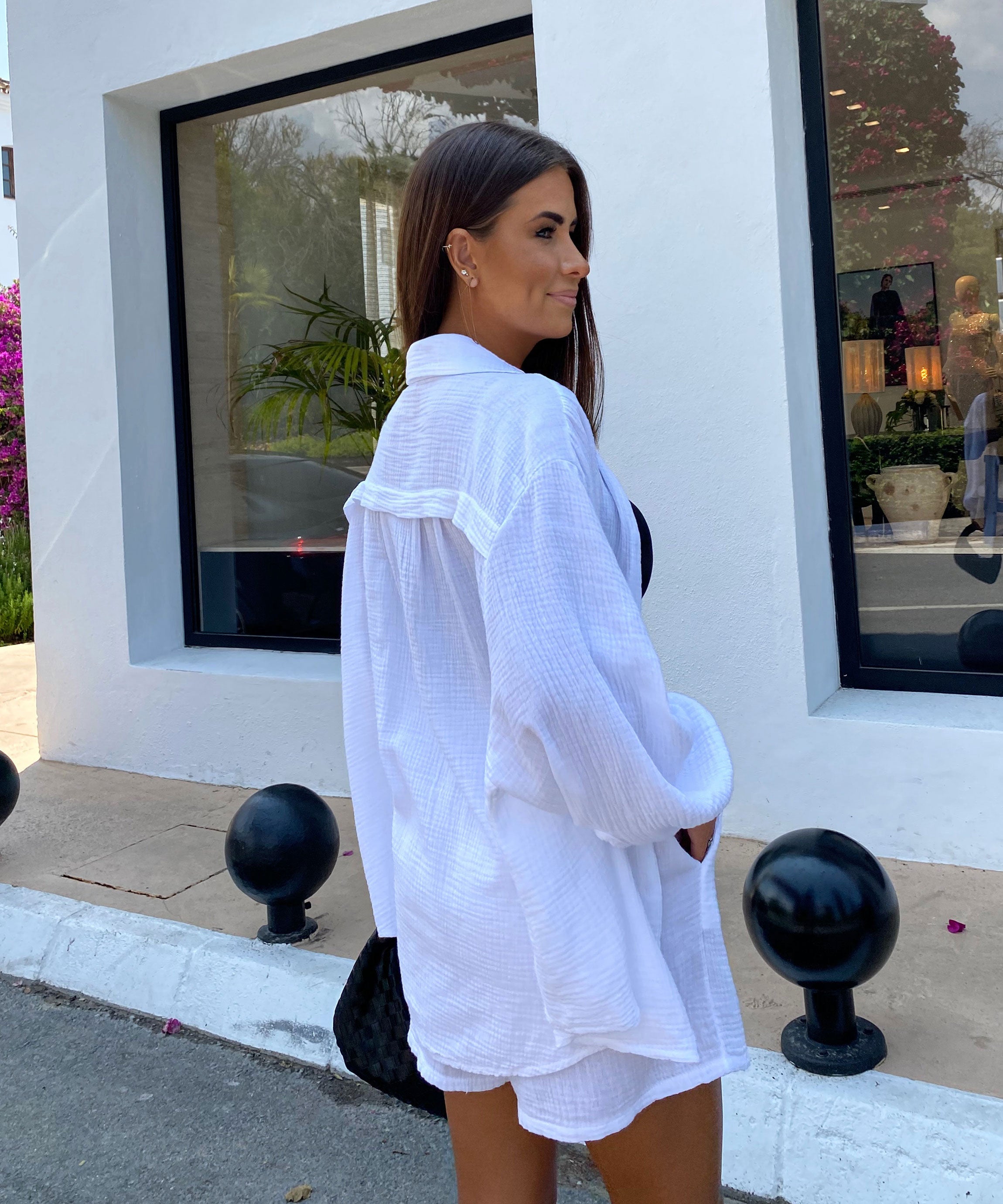 Giulia – Oversize Elegant Damebluse