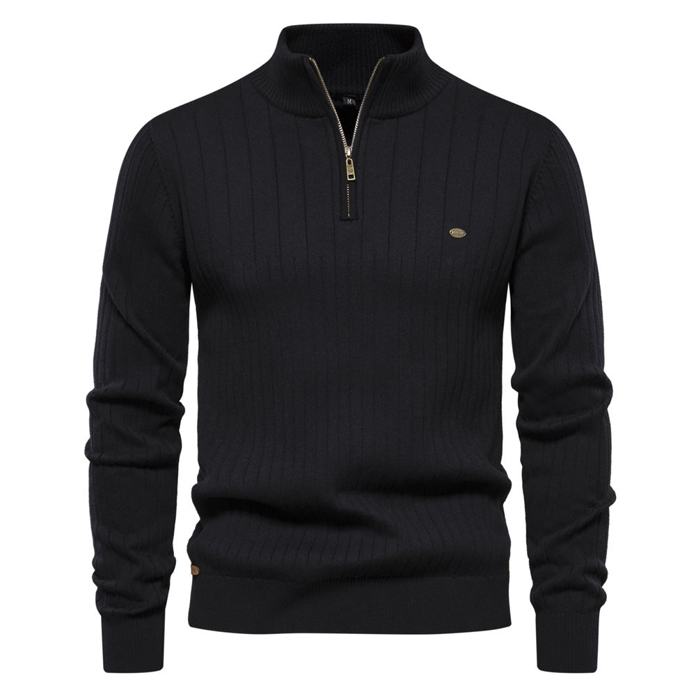 Luca – Half-Zip Herre Striktrøje