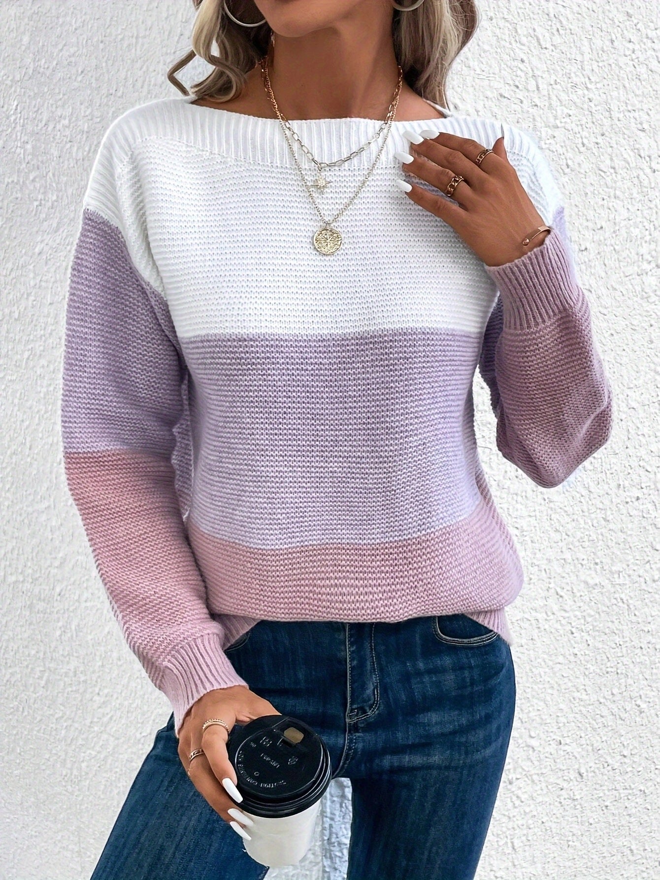 Sofia – Blødstrikket Dame Sweater