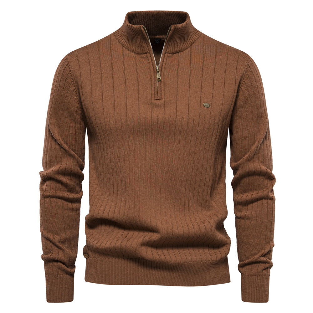 Luca – Half-Zip Herre Striktrøje