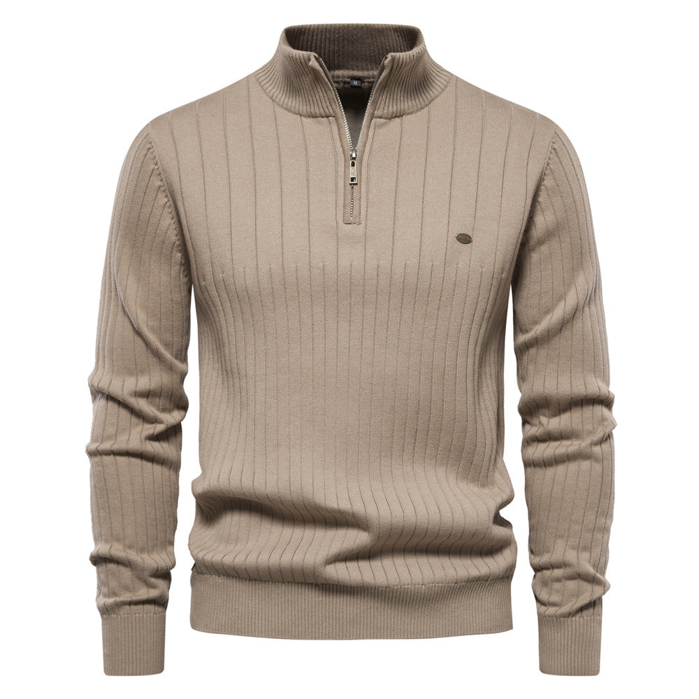 Luca – Half-Zip Herre Striktrøje