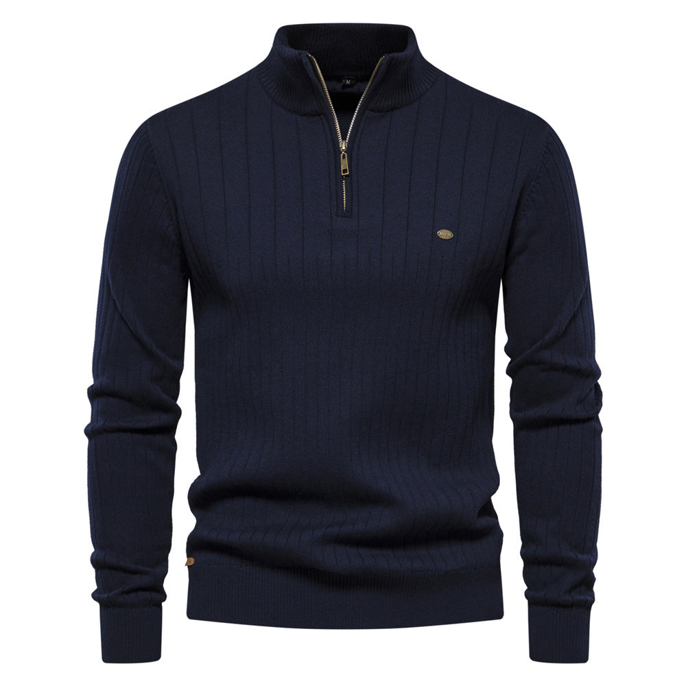 Luca – Half-Zip Herre Striktrøje