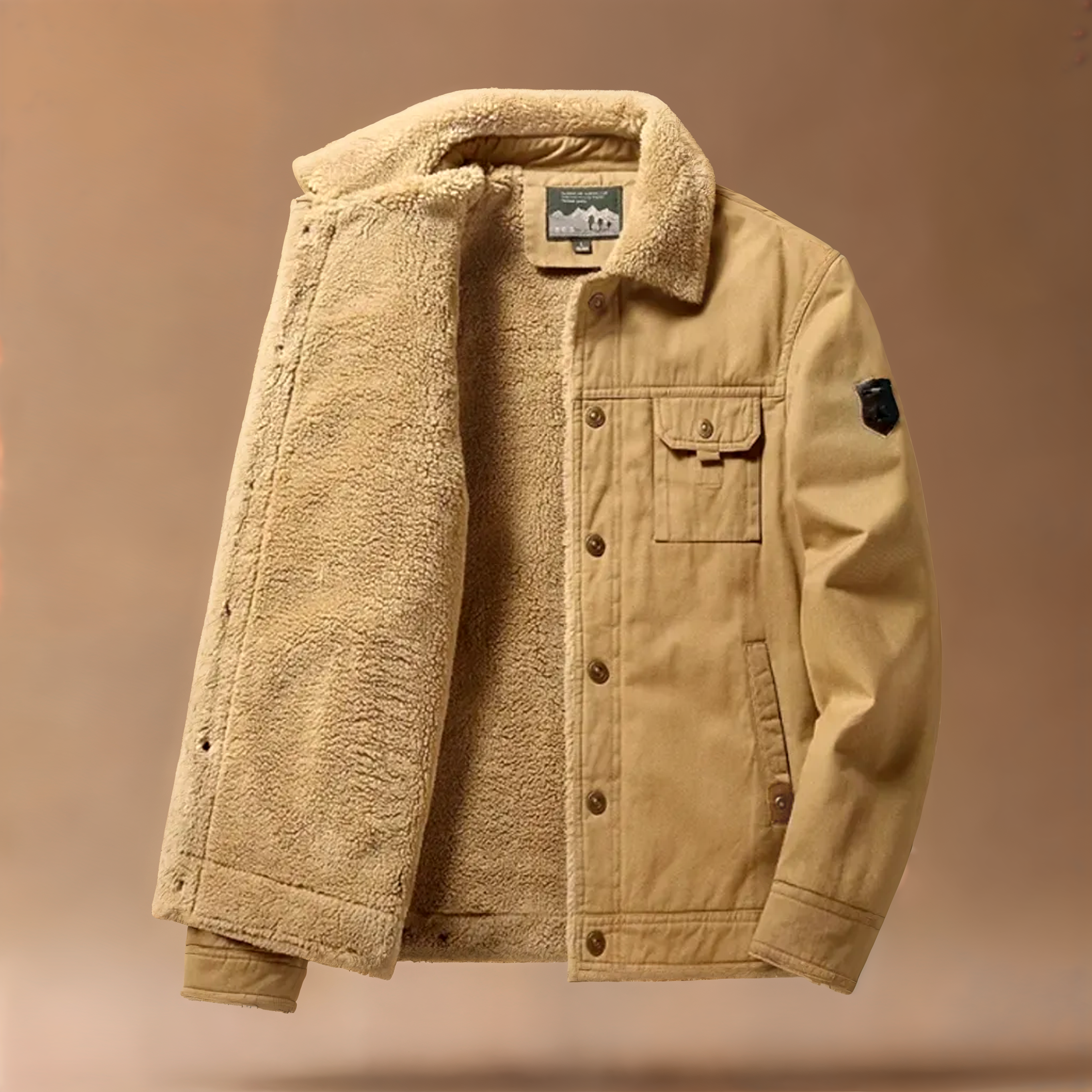 Lorenzo – Foret Herrejakke i Sherpa-fleece