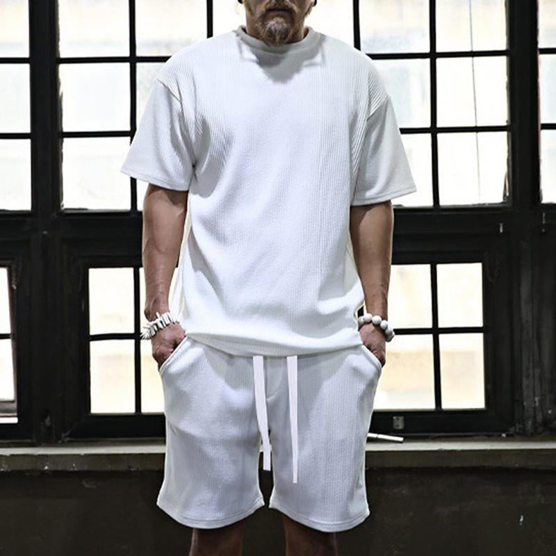 Luca – Let Sommersæt til Mænd med Striber