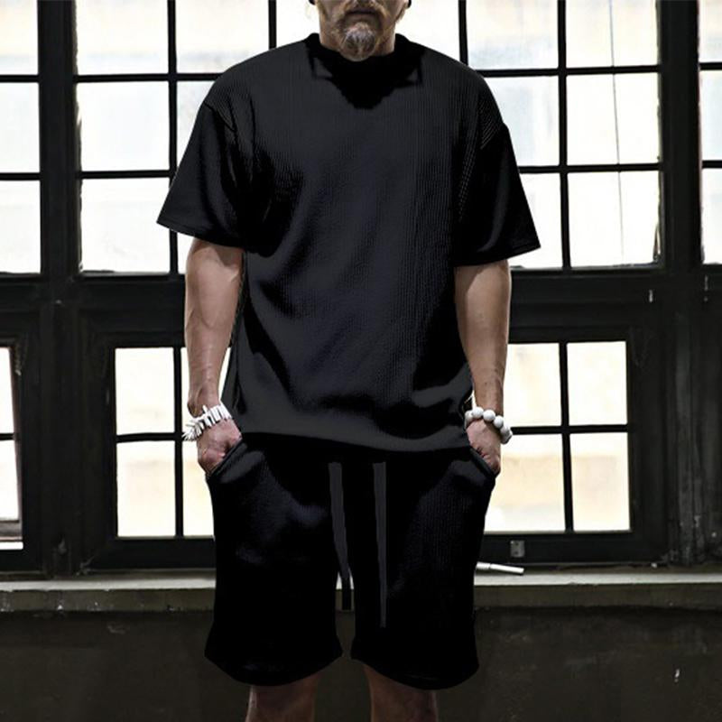 Luca – Let Sommersæt til Mænd med Striber