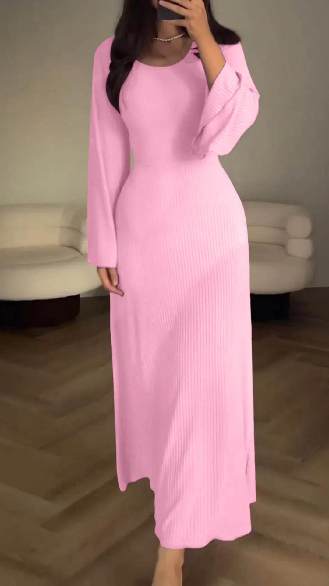 Addison – Elegant Maxi-kjole til kvinder med snørelukning