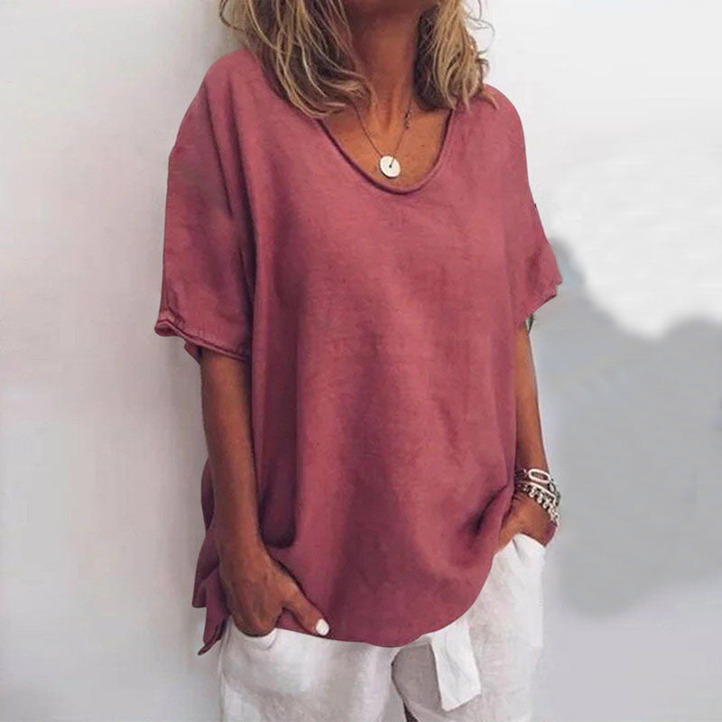 Maureen – Afslappet Damebluse til Hverdag og Mere