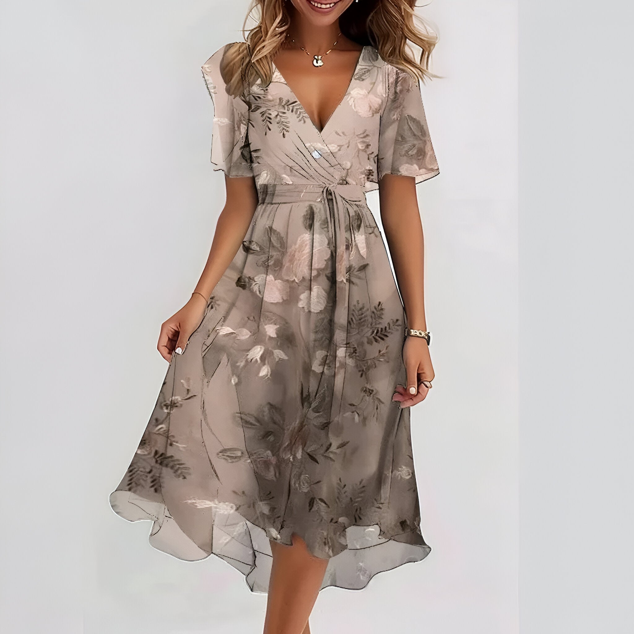 Amanda – Elegant Let Kjole til Kvinder