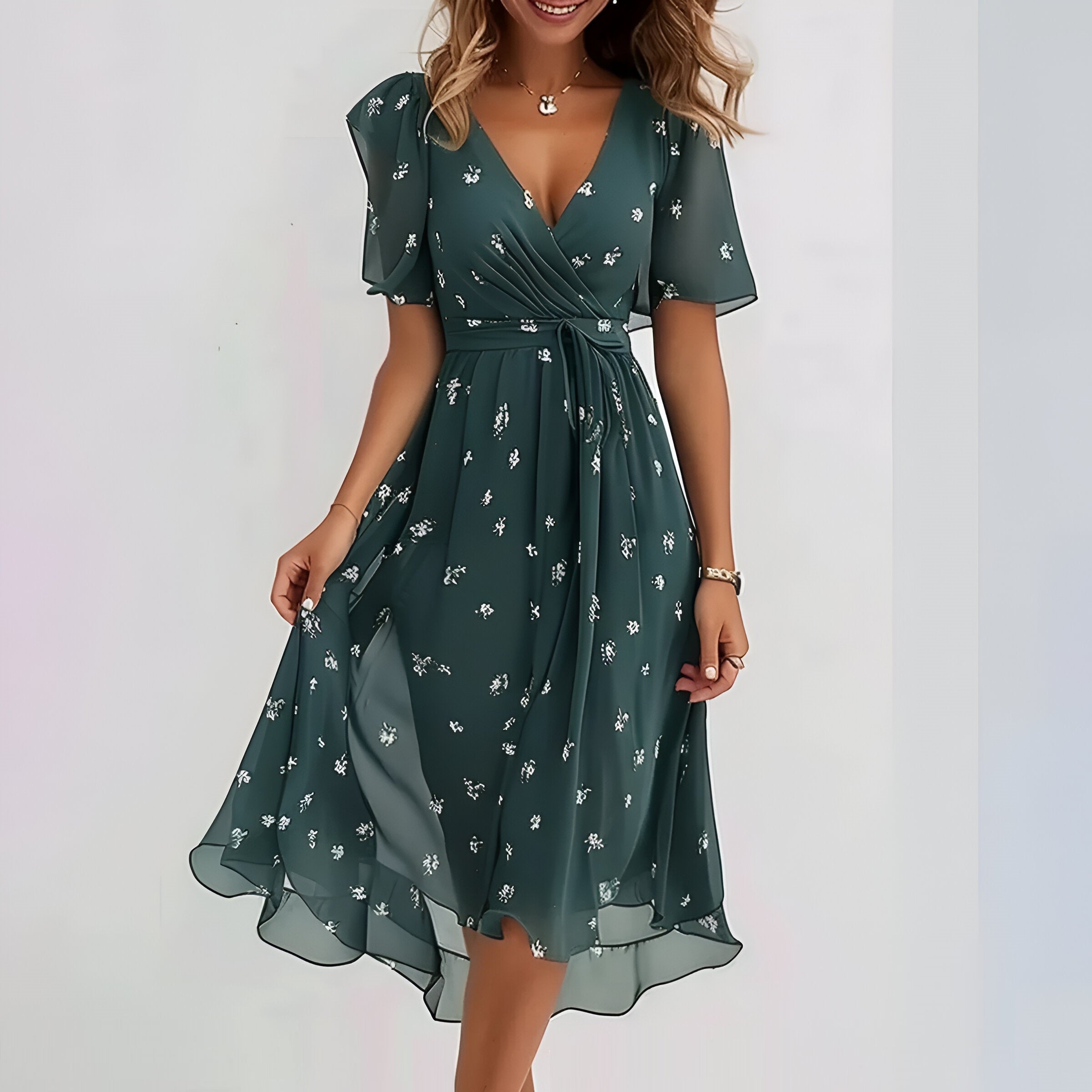 Amanda – Elegant Let Kjole til Kvinder