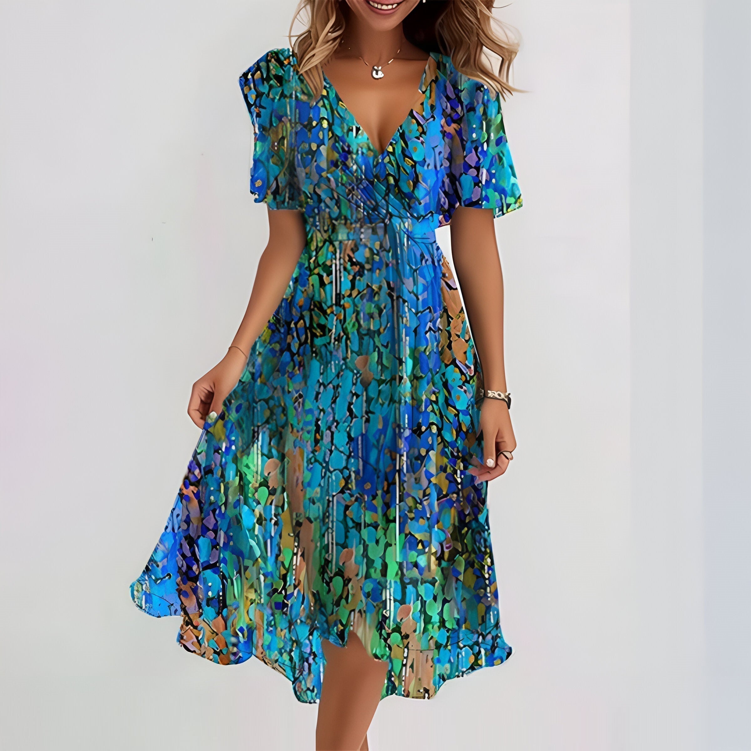 Amanda – Elegant Let Kjole til Kvinder