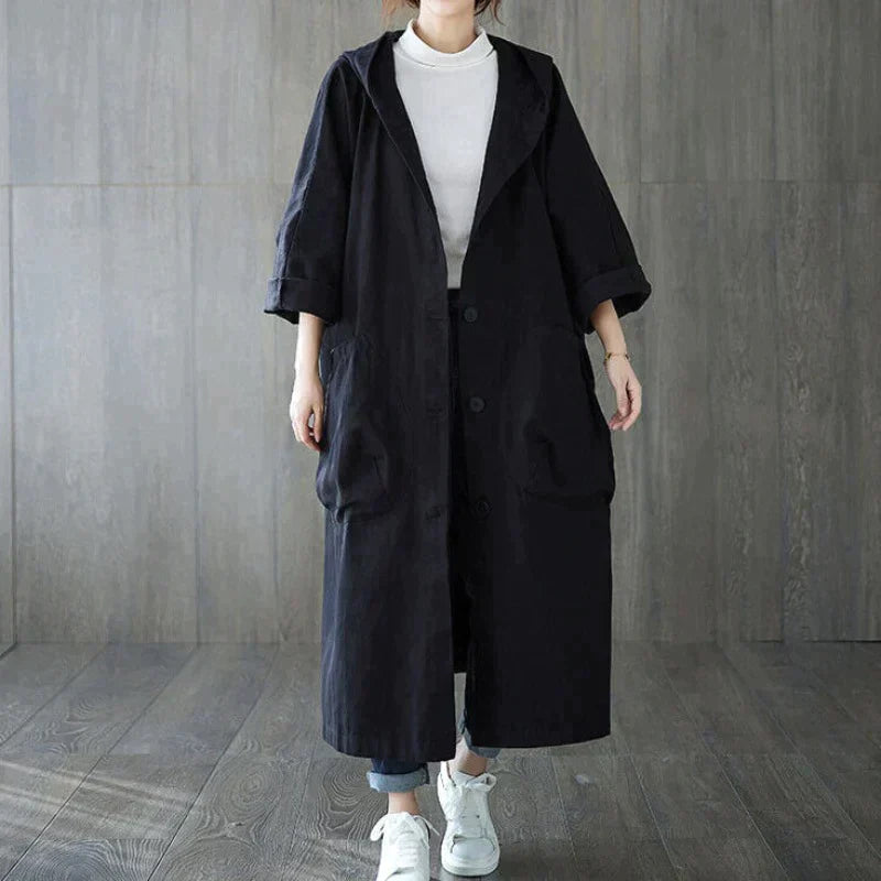 MilaFiore Oversized trenchcoat til kvinder