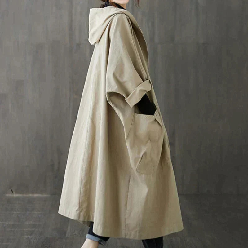 MilaFiore Oversized trenchcoat til kvinder