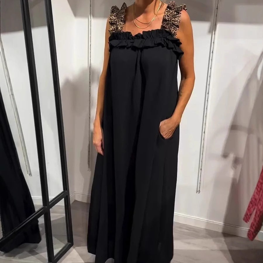 Isabella – Let og Ærmeløs Sommerkjole med Lommer til Kvinder